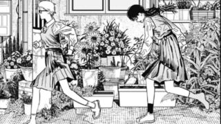 アサとユウコの追いかけっこ